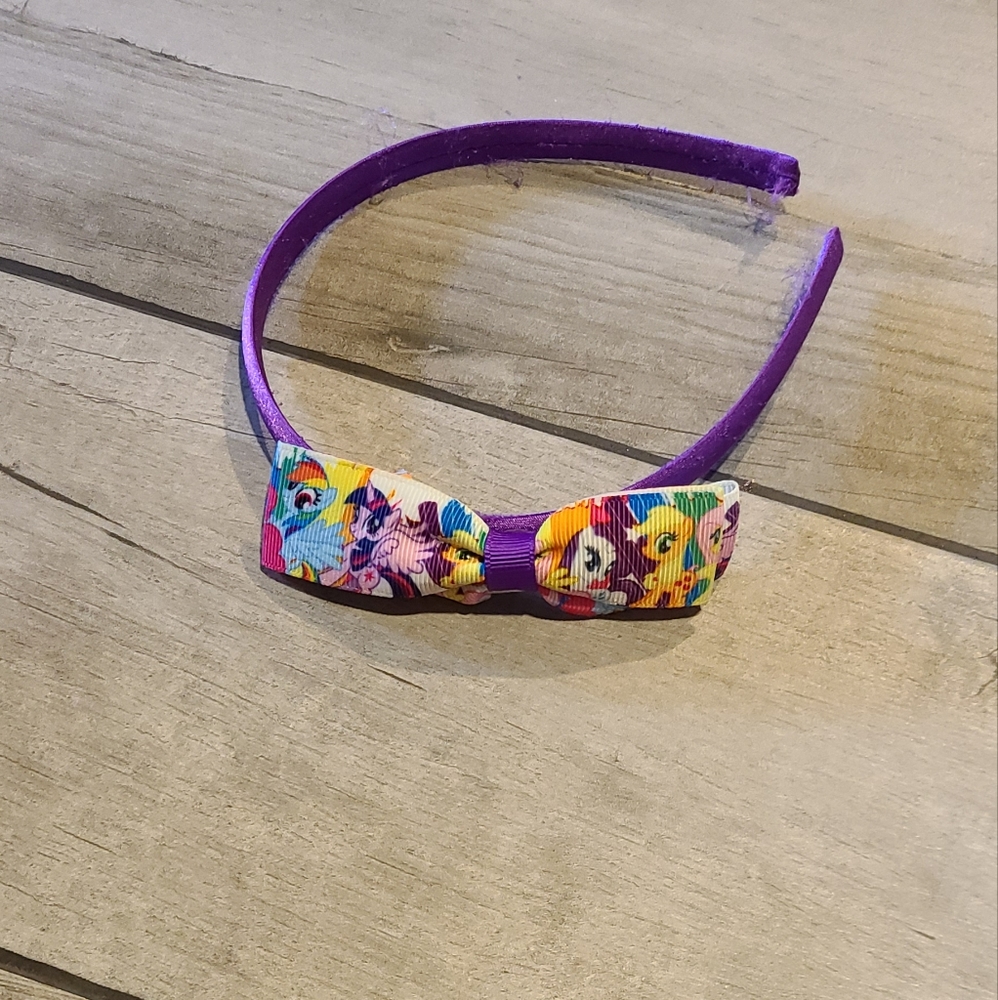 🍦 My little pony bow headband🪅